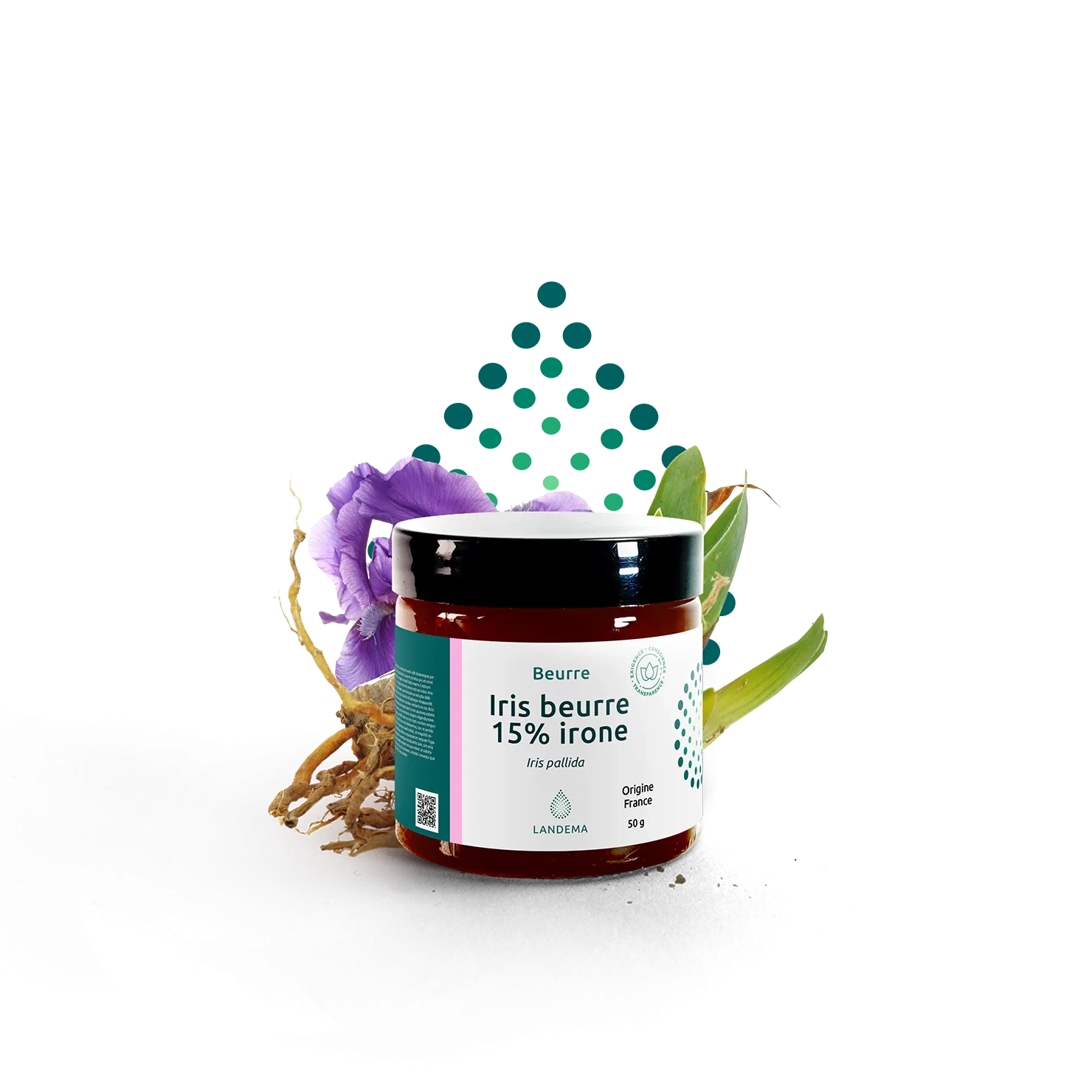 Iris beurre 15% irone